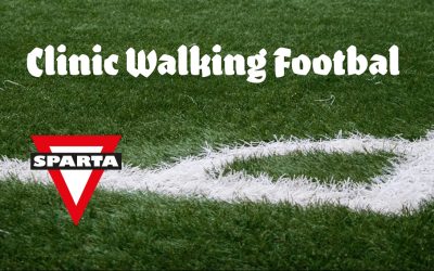 Clinic Walking Football CVV Sparta, DOE EEN KEER MEE