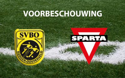 Voorbeschouwing SVBO – Sparta